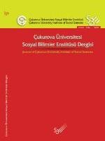 Çukurova Üniversitesi Sosyal Bilimler Enstitüsü Dergisi