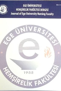 Ege Üniversitesi Hemşirelik Fakültesi Dergisi