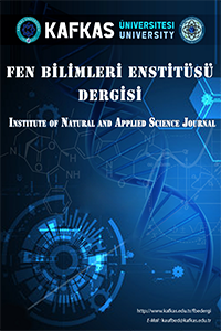 Kafkas Üniversitesi Fen Bilimleri Enstitüsü Dergisi