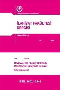 Süleyman Demirel Üniversitesi İlahiyat Fakültesi Dergisi