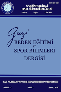 Gazi Beden Eğitimi ve Spor Bilimleri Dergisi