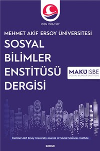 Mehmet Akif Ersoy Üniversitesi Sosyal Bilimler Enstitüsü Dergisi