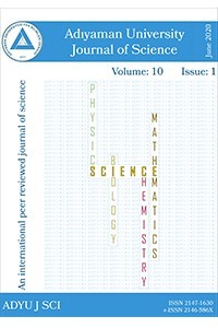 Adıyaman Üniversitesi Fen Bilimleri Dergisi