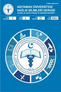 Adıyaman Üniversitesi Sağlık Bilimleri Dergisi
