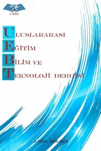 Uluslararası Eğitim Bilim ve Teknoloji Dergisi