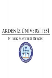 Akdeniz Üniversitesi Hukuk Fakültesi Dergisi