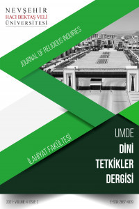 UMDE Dini Tetkikler Dergisi