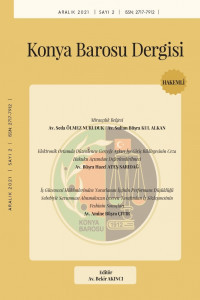 Konya Barosu Dergisi