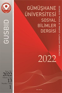 Gümüşhane Üniversitesi Sosyal Bilimler Dergisi