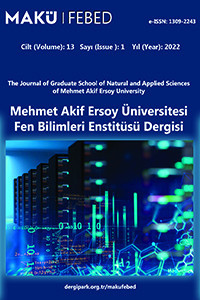 Mehmet Akif Ersoy Üniversitesi Fen Bilimleri Enstitüsü Dergisi