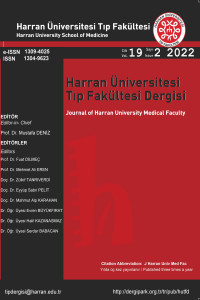 Harran Üniversitesi Tıp Fakültesi Dergisi