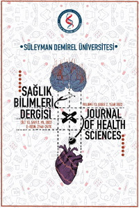 Süleyman Demirel Üniversitesi Sağlık Bilimleri Dergisi