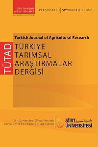 Türkiye Tarımsal Araştırmalar Dergisi