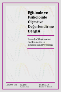 Eğitimde ve Psikolojide Ölçme Değerlendirme Dergisi